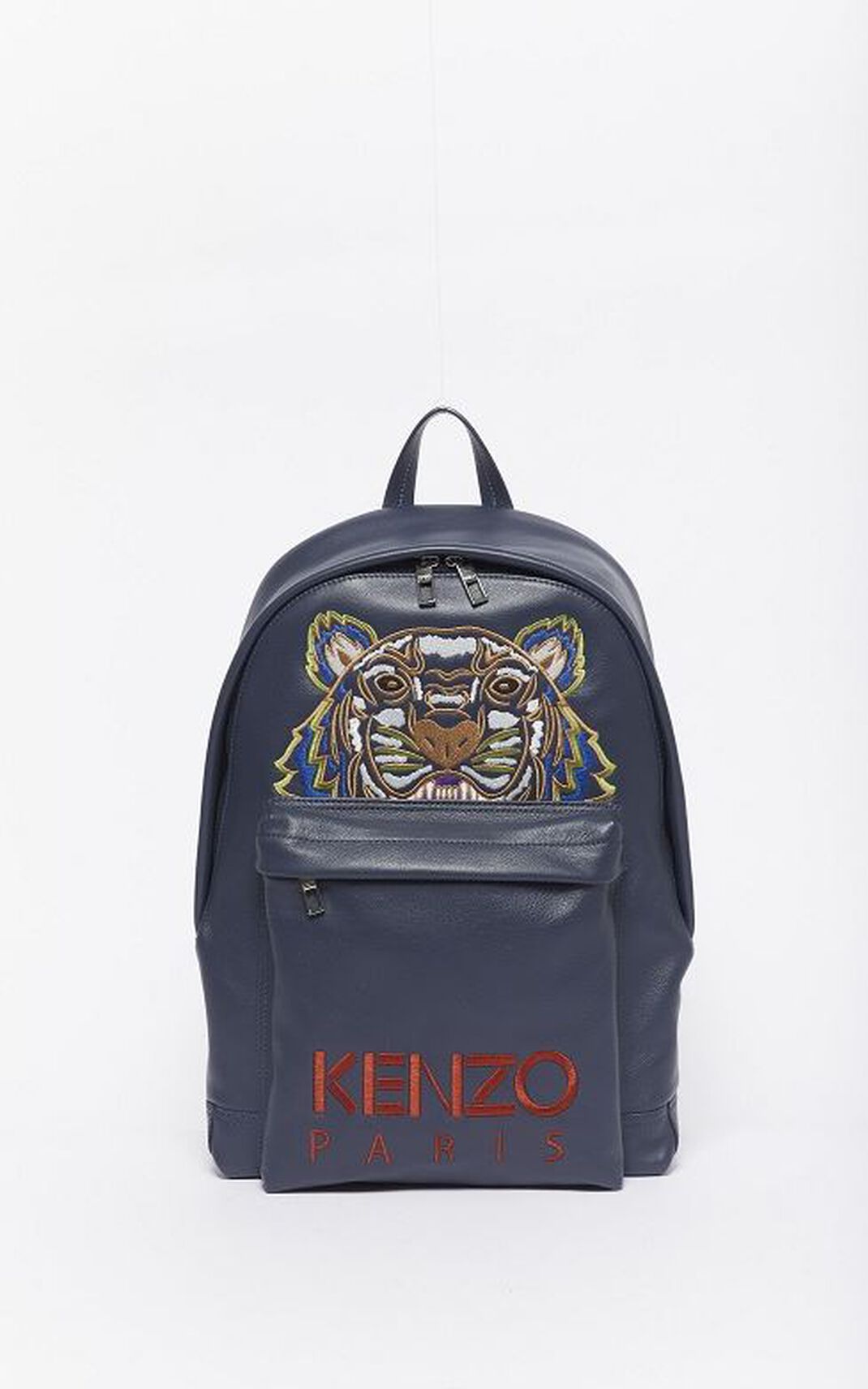 Kenzo Tiger δερματινα σακίδια γυναικεια σκουρο μπλε μπλε | GR402856